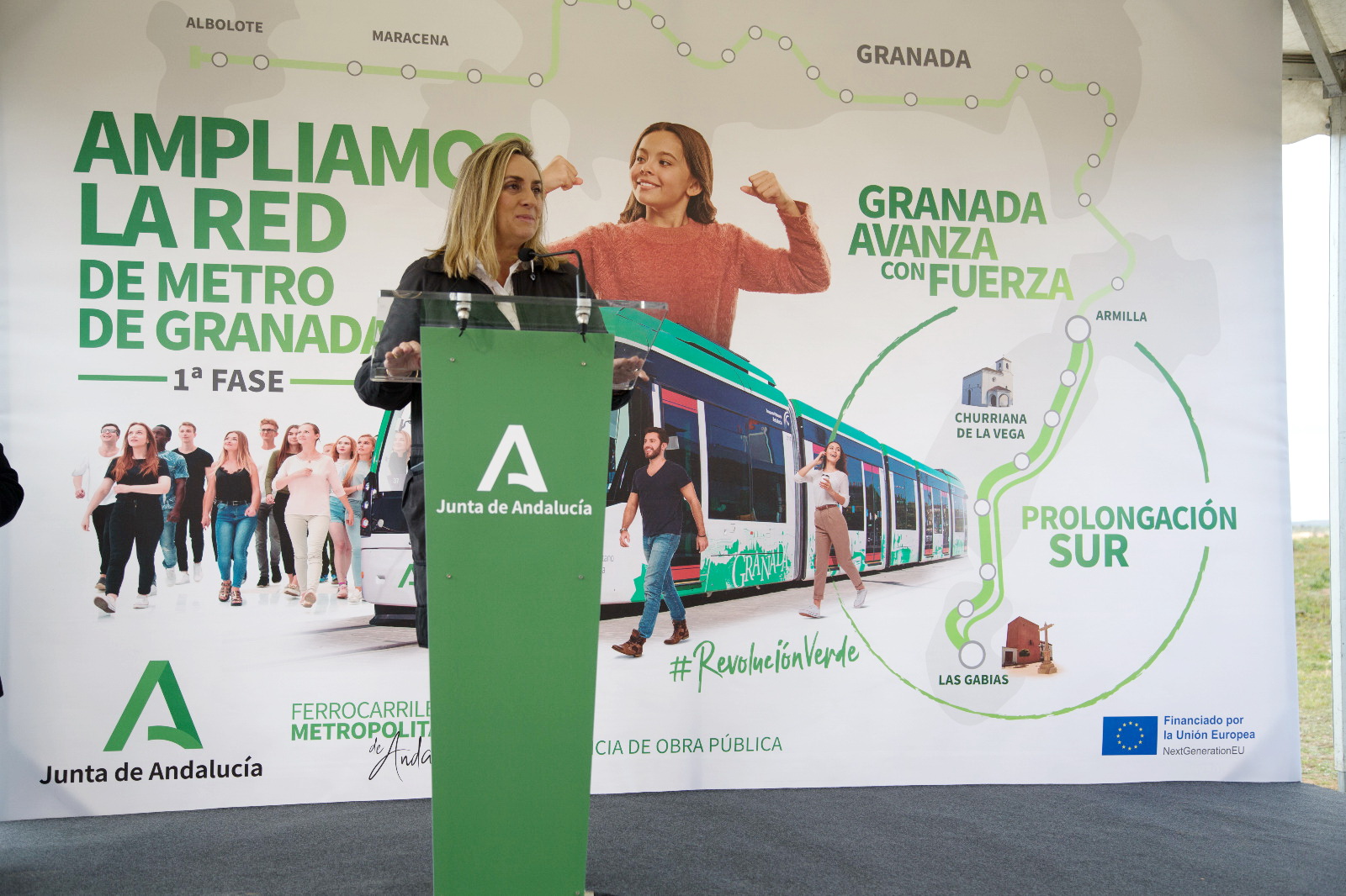La Junta aprueba la licitación de las obras de la prolongación sur del Metro de Granada